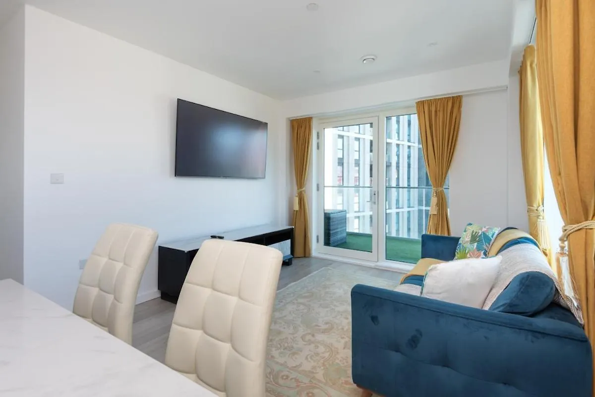 Apartman Luxury Effra Gardens, Canning Town 6 3Bdr 2Bth London